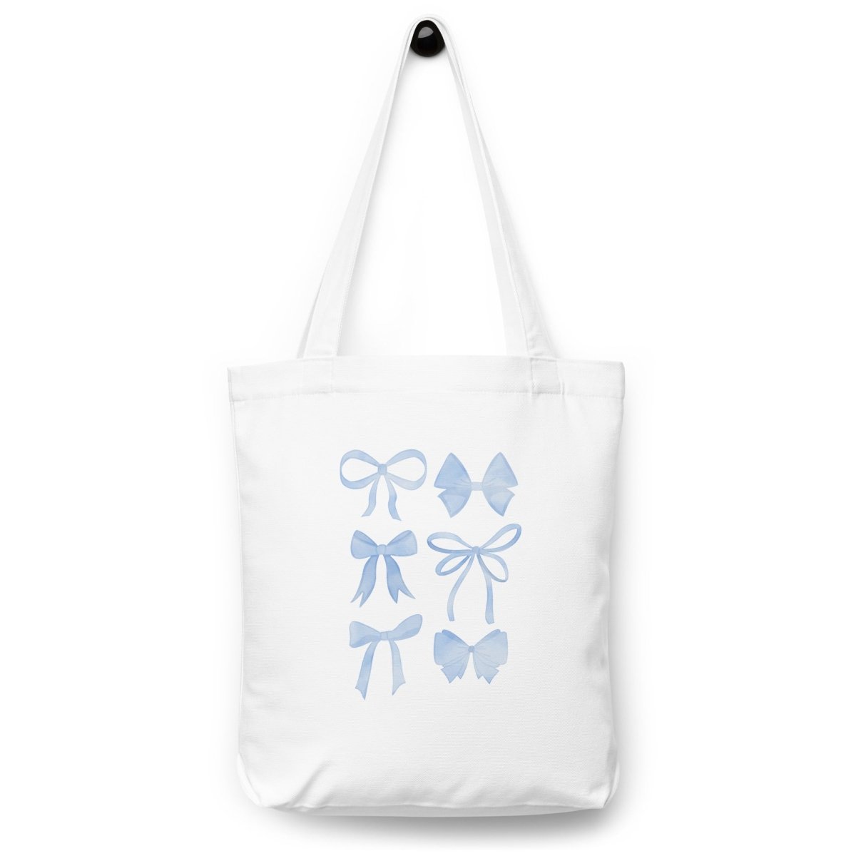 'Watercolor Bows' Tote Bag
